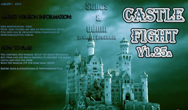 Чемпионата по WarCraft Castle Fight #14